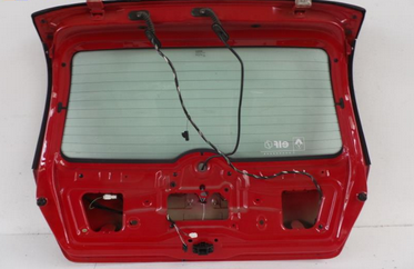 Renault Clio 2 II Phase 2 ab 01 Heckklappe rot Rohbau